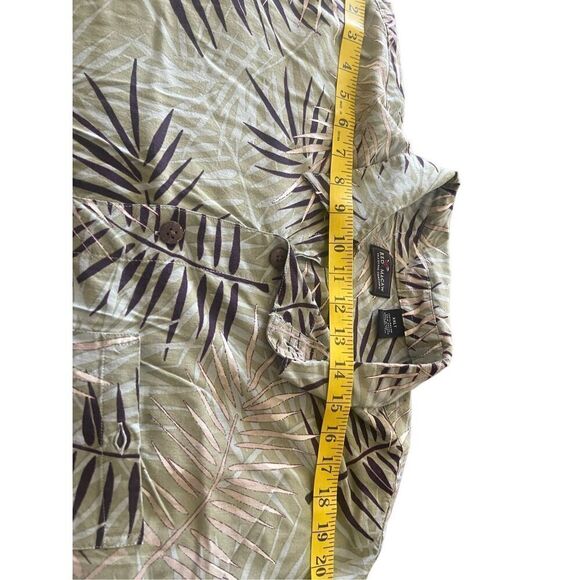 Red Macaw Men's Green Tropical Hawaiian Short Sleeve Button Down Shirt Size XXLT - Picture 7 of 15